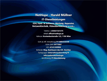 Tablet Screenshot of nethope.at